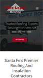 Mobile Screenshot of mikelopezroofing.com